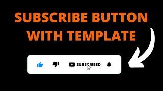 How To Make Animated Subscribe Button With Sound Effect Doovi