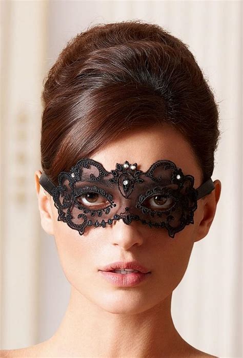Classy Black Masquerade Wedding Lace Mask 2051863 Weddbook