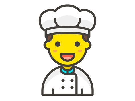 Chef Man Emoji Png Transparent Emoji