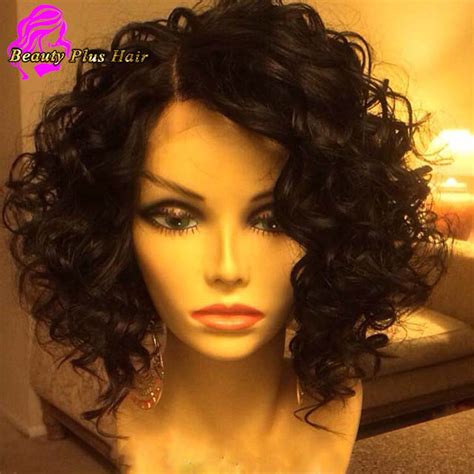 Virgin curly hair dallas virgin hair newyork brazilian curly these soft yummy curls will allow you to achieve your dream curly hairstyle or brush out for a light weight natural afro inspired hairstyle. 6A Best Lace Front Wig Natural Black Curly Virgin ...