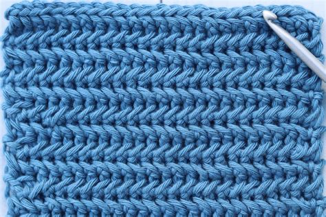 How To Crochet The Herringbone Double Crochet Easy Tutorial By Hopeful