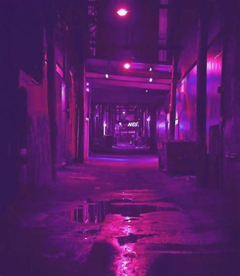 Berlin Underground Streets Dangerous Places Magenta Picture Led Pink