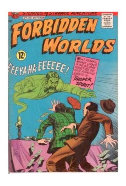 Forbidden Worlds 139 Oct 1966 American Comics Group For Sale Online