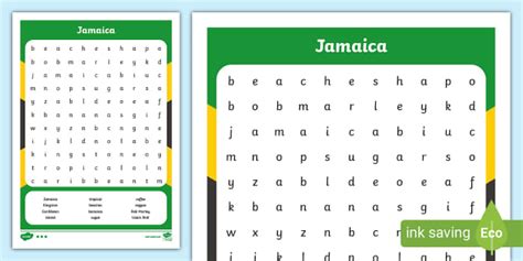 Ks1 Jamaica Word Search Geography Teacher Made Twinkl