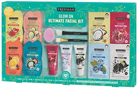 Freeman Face Mask Beauty T Set With Silicone Applicator Brush Skin