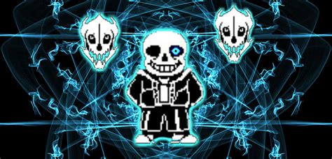 Sans And Gaster Blaster Fanmade Wallpaper By Mixiethedogfurry On Deviantart