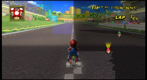 Emulator Issues #8999: Mario Kart Wii - black layer in time trials mode ...