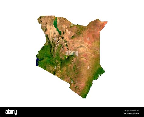 Kenya Map Hi Res Stock Photography And Images Alamy