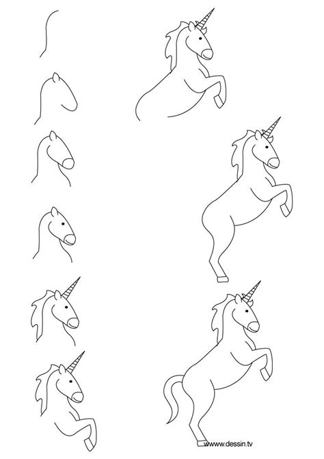 The 25 Best How To Draw Unicorn Ideas On Pinterest Unicorn Drawing