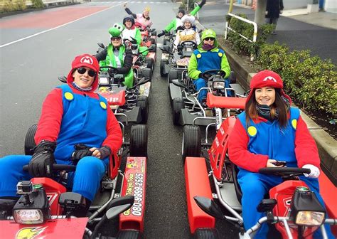 Tokyo Tour Company Maricar Offers Mario Kart Go Kart Tours