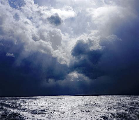 Stormy Sky At Sea Photograph By Irene Bacchi Pixels