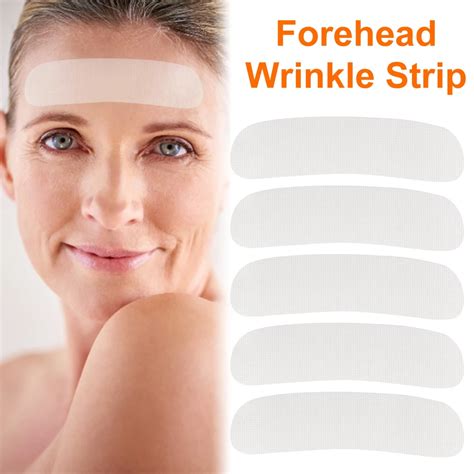 80pcs Reusable Silicone Forehead Patch Wrinkle Remover Strips For