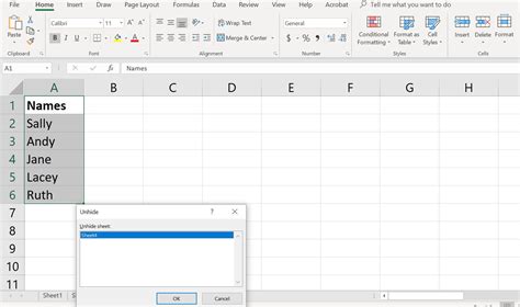 Https://tommynaija.com/worksheet/how To Unhide A Worksheet In Excel
