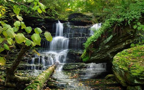 Waterfall Wallpaper Nature Hd Waterfall Wallpapers 1080p