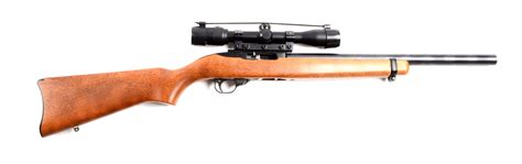 Lot Detail M Custom Target Ruger Model 1022 Semi Automatic Rifle