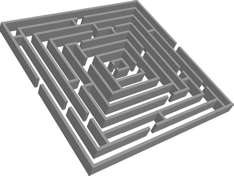 Maze Labyrinth Geometric Free Image On Pixabay