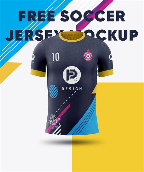 Can't download, need to pay to download. Free Soccer Jersey Mockup - Free Mockup Download