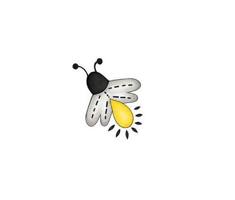 Fireflies Lightning Bugs Digital Clipart Png  Etsy Bugs Drawing