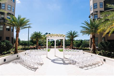Garden Terrace Wedding Venue At The Grove Resort And Spa Orlando Photo