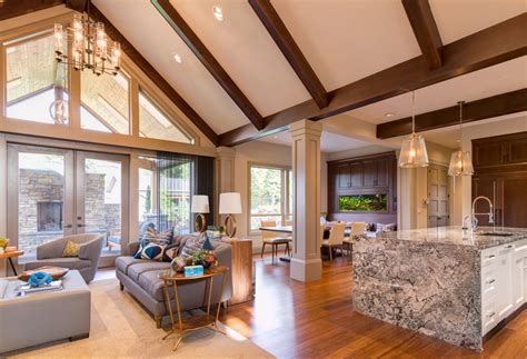 The main problem vaulted ceilings solve is the feeling of a cramped space as vaulting a ceiling provides an airy atmosphere. Lighting a space with a vaulted ceiling — Light My Nest