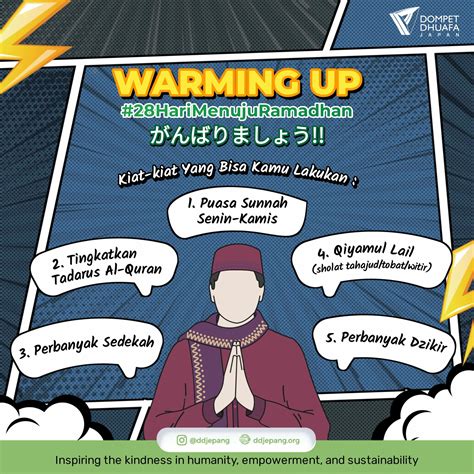 Persiapan Menjelang Datangnya Ramadhan - Dompet Dhuafa Jepang