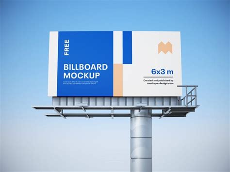 Free Billboard Mockup Mockups Design