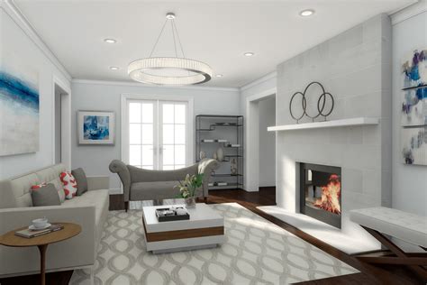 How To Get A High End Contemporary Living Room Design On A Budget