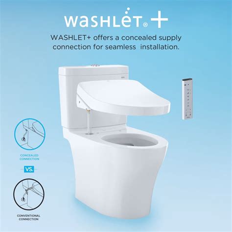 Toto Legato Washlet S500e One Piece Toilet 128 Gpf