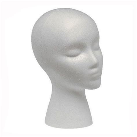 Livingsenburg Female Deflection Head Styrofoam Foam Head Model