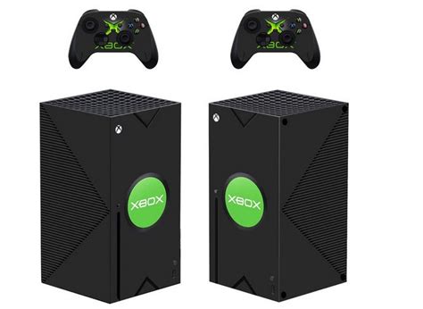 This Xbox Series X Skin Gives The System An Og Xbox Appearance