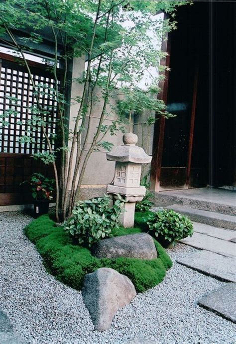 15 Cozy Japanese Courtyard Garden Ideas Homemydesign Rock Garden