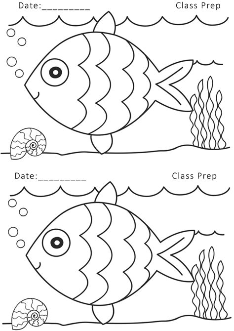 Coloring Activity For Nursery