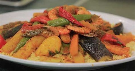 La charge glycémique moyenne 12 du. Couscous au poisson et aux crevettes - Cuisine Marocaine