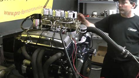 Chevy 383 Strokertriple Deuces With 3 Holley Carbsbuilt By
