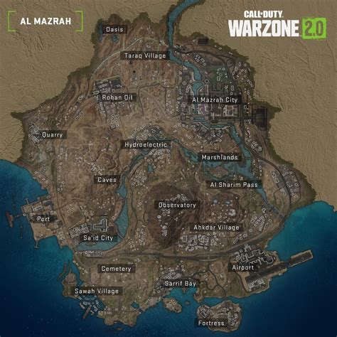 Warzone 2 Whole Map Leaked Including Every Poi