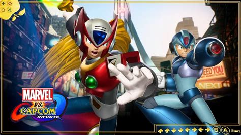 Marvel Vs Capcom Infinite Megaman X And Zero Gameplay Youtube
