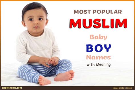 Most Popular Muslim Baby Boy Names With Meaning