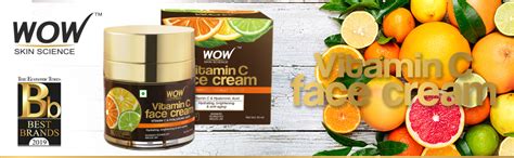 Wow Skin Science Vitamin C Face Cream For Radiant Skin Oil Free Quick