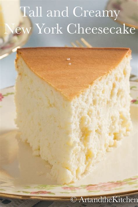 Tall And Creamy New York Cheesecake Is An Exceptional Cheesecake Recipe