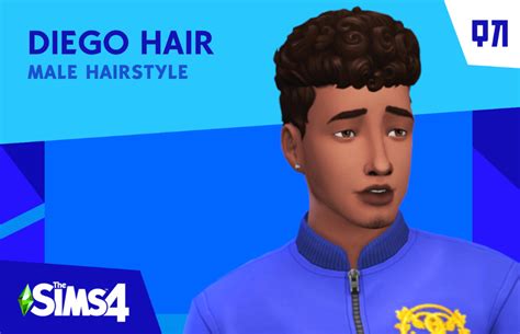 Sims 4 Cc Hair Male Maxis Match
