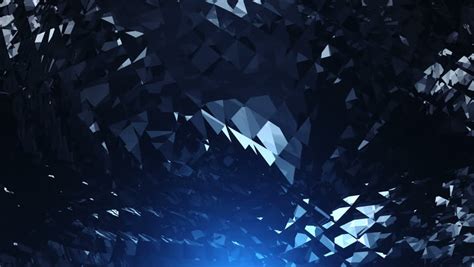 Uhd Abstract Blue Diamond Background Stock Footage Video 100 Royalty