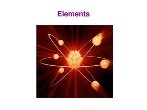 Elements Powerpoint Teaching Resources
