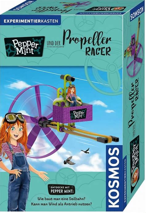 Kosmos Spiel Pepper Mint Und Der Propeller Racer Pepper Mint Und Der