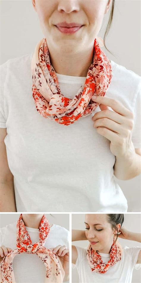 19 Super Stylish Ways To Tie A Scarf Different Ways Of Tying A Scarf Ways To Tie Scarves