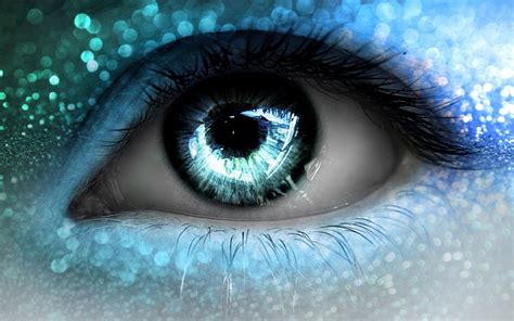 Light Blue Eyes Close Up Macro Eye Eyelashes Lights Blue Wallpaper