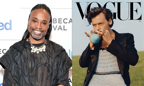 Billy Porter Breaks Down His Issue With Harry Styles Vogue Cover