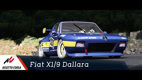 Assetto Corsa Fiat X1 9 Dallara Gunma Gunsai Touge LINKS YouTube
