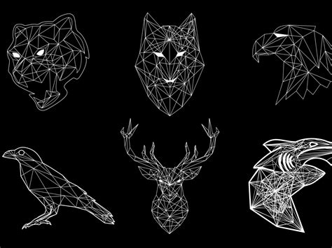 Geometric Animal By Whyu Design On Dribbble