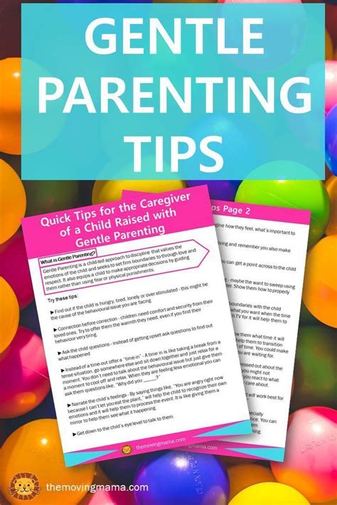 Need Some Gentle Parenting Tips To Keep Handy For Yourself Or Someone