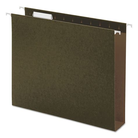 Box Bottom Hanging File Folders 2 Capacity Letter Size 15 Cut Tabs